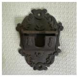 Wilton Cast Iron Ornate Wall Mount Match Stick