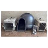Pet Carriers and House