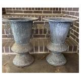 Decorative Metal Planters