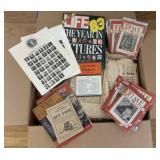 Vintage Printed Historical Media