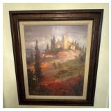 Framed Landscape Scene C