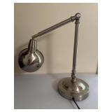 Silver Tone Desk Lamp