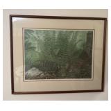 Botanical Artwork Signed M. Saito