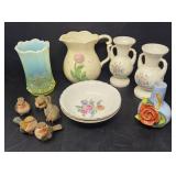 Assortment  of Vintage Ceramic Home Decor