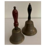 Vintage Brass Hand Bells