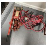 Car Jack and Jumper Cables