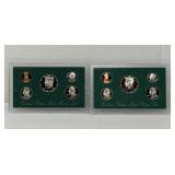 1994 and 1995 Proof Sets