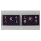 1991 and 1993 Proof Sets