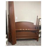 Headboard, Footboard, Side Rails- Cherry Stain