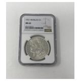 NGC MS62 1921 Morgan Dollar