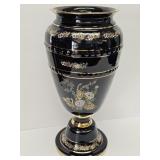 Cobalt Blue and Gold Vase