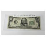 1934-B $50 Federal Reserve Note