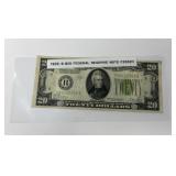 1928-B $20 Federal Reserve Note
