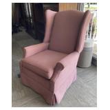 Mauve Wing Chair