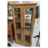 Stereo Cabinet with Glass Doors