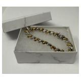 Two Tone Turkey Sterling Bracelet