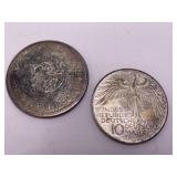 1964 Canada Dollar, 1972 Ten Deutche Mark