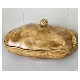 Large Potato Bowl / Canister with Lid