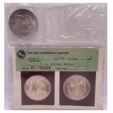 IGA MS65/65 1898-O Morgan Silver Dollar
