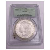 PCGS MS64 1881-S Morgan Silver Dollar