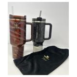 Two Stanley 40 oz Tumblers