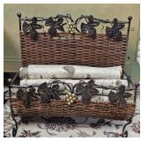 Kindling Rack with Birchwood