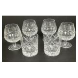 Waterford Brandy Snifters, Whiskey Glasses