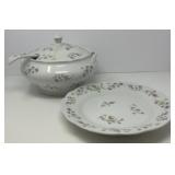 BIA Cordon Bleu Porcelain Soup Tureen, Platter