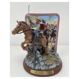 " Glory in Gray" Jeb Stuart Sculpture and Plate