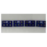 4 1999, 2000, 2004 + 2005 Proof State Quarters