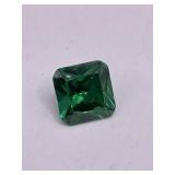 Square Cushion Cut Emerald Gemstone