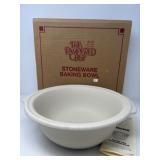 New Pampered Chef Stoneware Baking Bowl