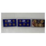 Three US Coin Sets A
