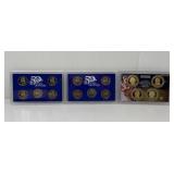 Three US Coin Sets C