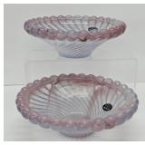 Pair of Murano Glass Bowls