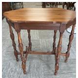 Vintage Octagon Side Table
