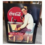 Reproduction Metal Coca-Cola Sign