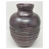 Signed Pottery Vase