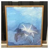 Blue Lily Print
