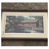 ï¿½ Red Covered Bridge ï¿½ by Artist Jim Harrison