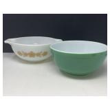 Two Pyrex Bowls