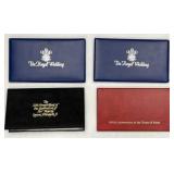 Royal Wedding Coins, Queen Elizabeth Stamps More