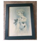 Lithograph By Bessie Pease Gutmann