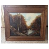 Fall Landscape Oil Painting