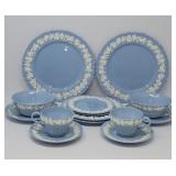 Pair Wedgwood Queensware 7 Piece Setting