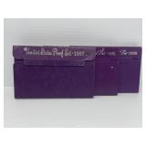 1987, 1988, 1993 US Mint Proof Sets