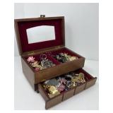 Jewelry Box with Contents