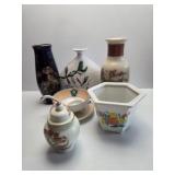 Asian Decorative Collection Vasee Pots and more