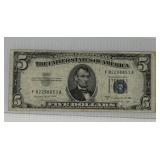 1953-A $5 Silver Certificate