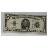 1934-D $5 Silver Certificate